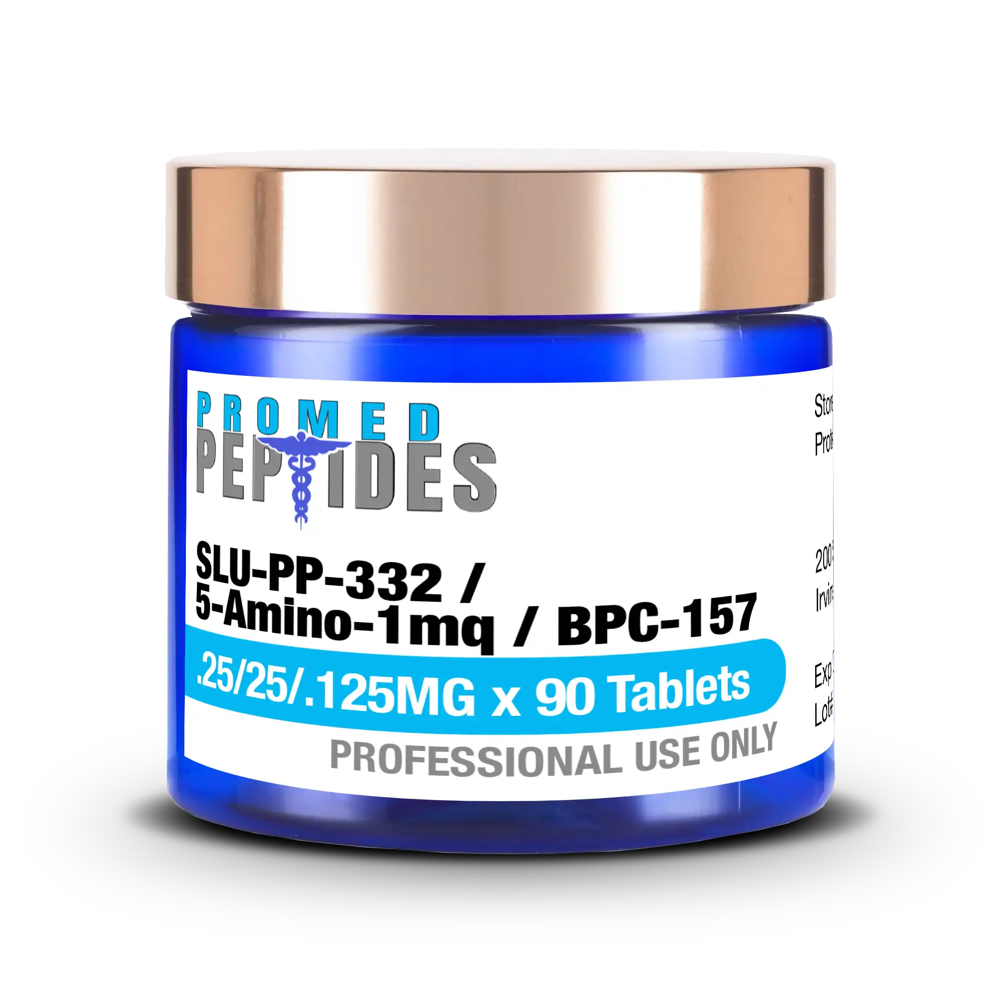 Weight Loss Blend - SLU-PP-332 (250mcg) / 5-Amino-1mq (25mg) / BPC-157 (125mcg) x 90 Tablets